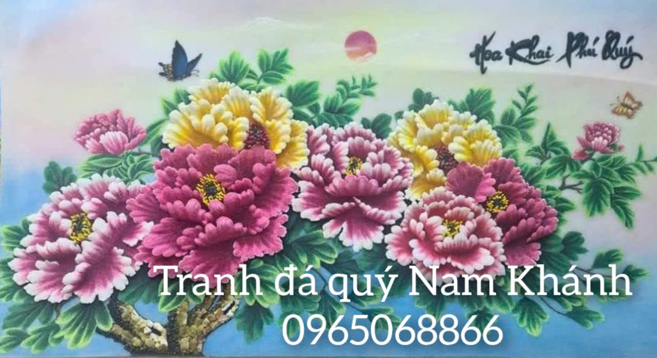 Tranh đá quý hợp tuổi thân 