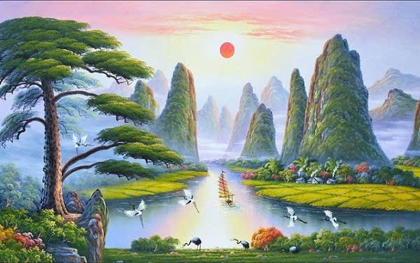 Tranh Sơn Dầu phong cảnh (16)